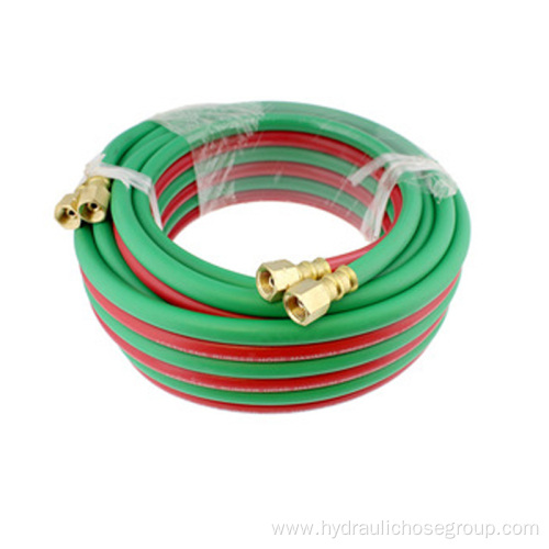 Red Green Twin Welding Hose